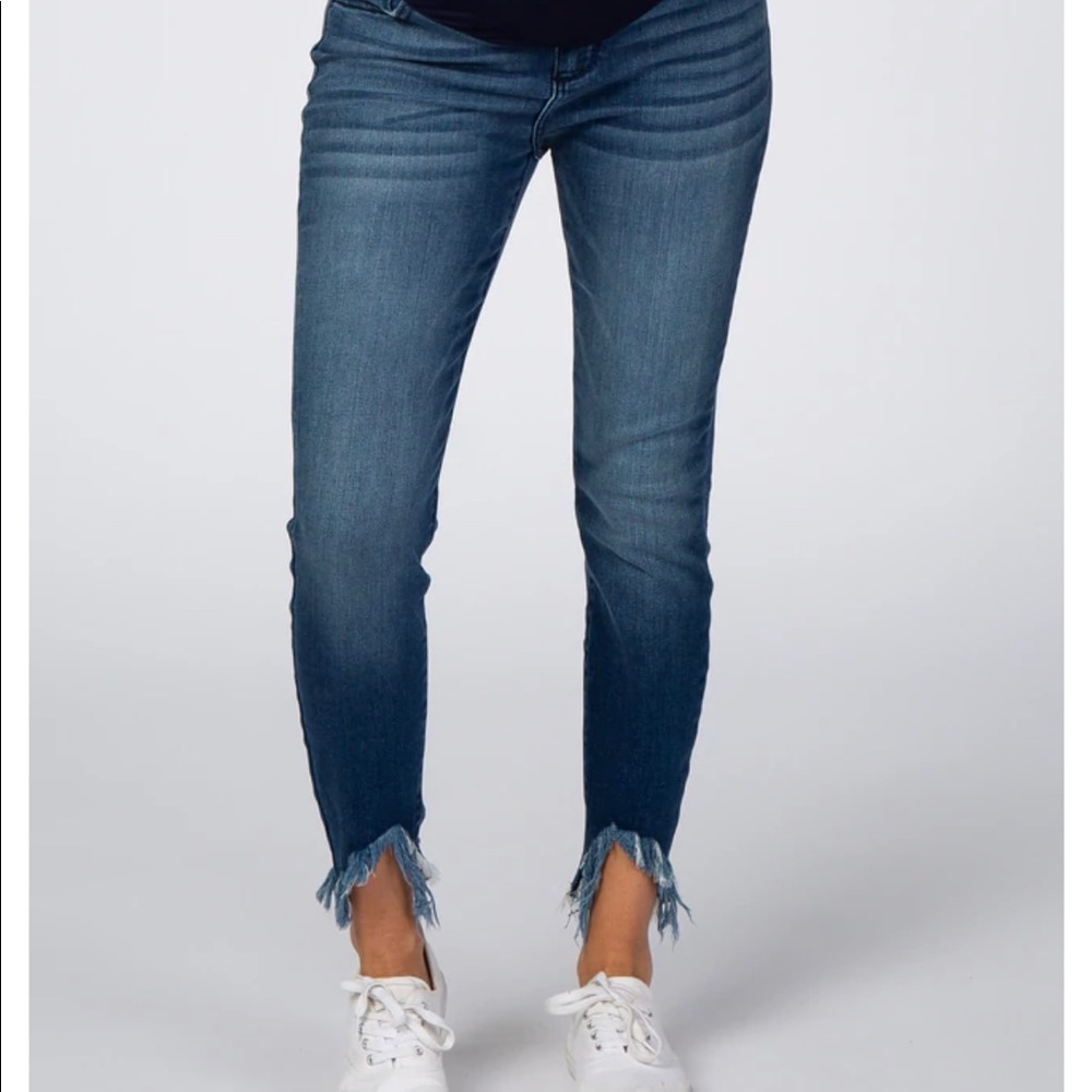 Pink Blush maternity jeans